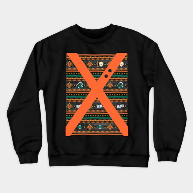 Merry Christmas, You Nerd! Crewneck Sweatshirt by Plan8